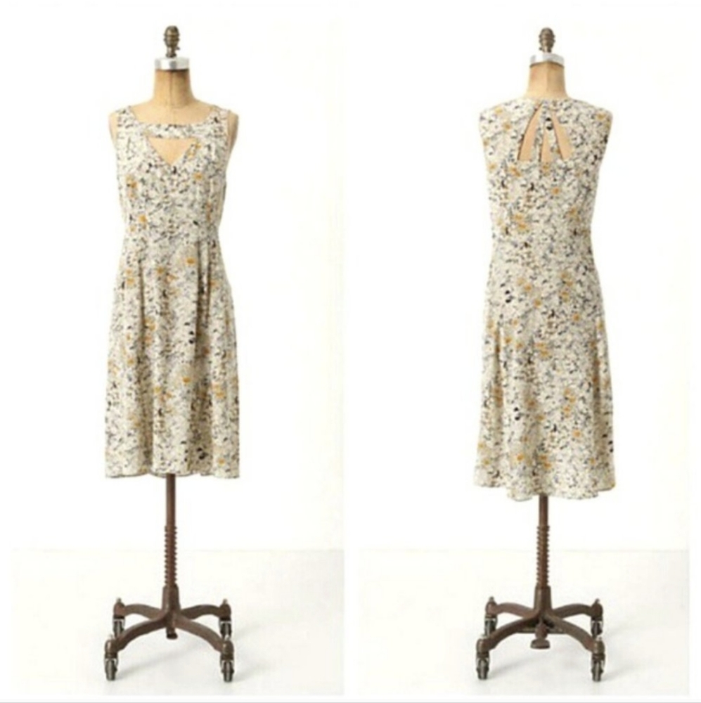 🌼Moulinette Soeurs Silk Floral Dress - Picture 2 of 6